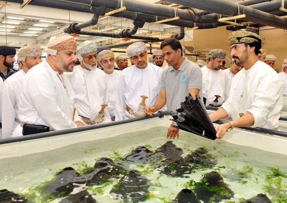 Photo in the inauguration day of Oman Aquaculture Company  Photo in the inauguration day of Oman Aquaculture Company